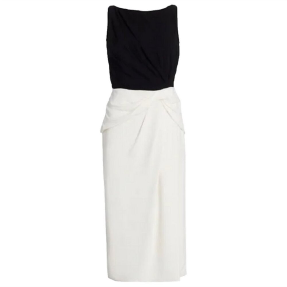 Nwot Jason Wu Collection Two Tone Crepe Sheath Dr… - image 1